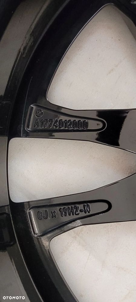 FELGA MERCEDES A-KLASA W177 AMG 8x19 19 ET40 5x112 A1774012000 - 9