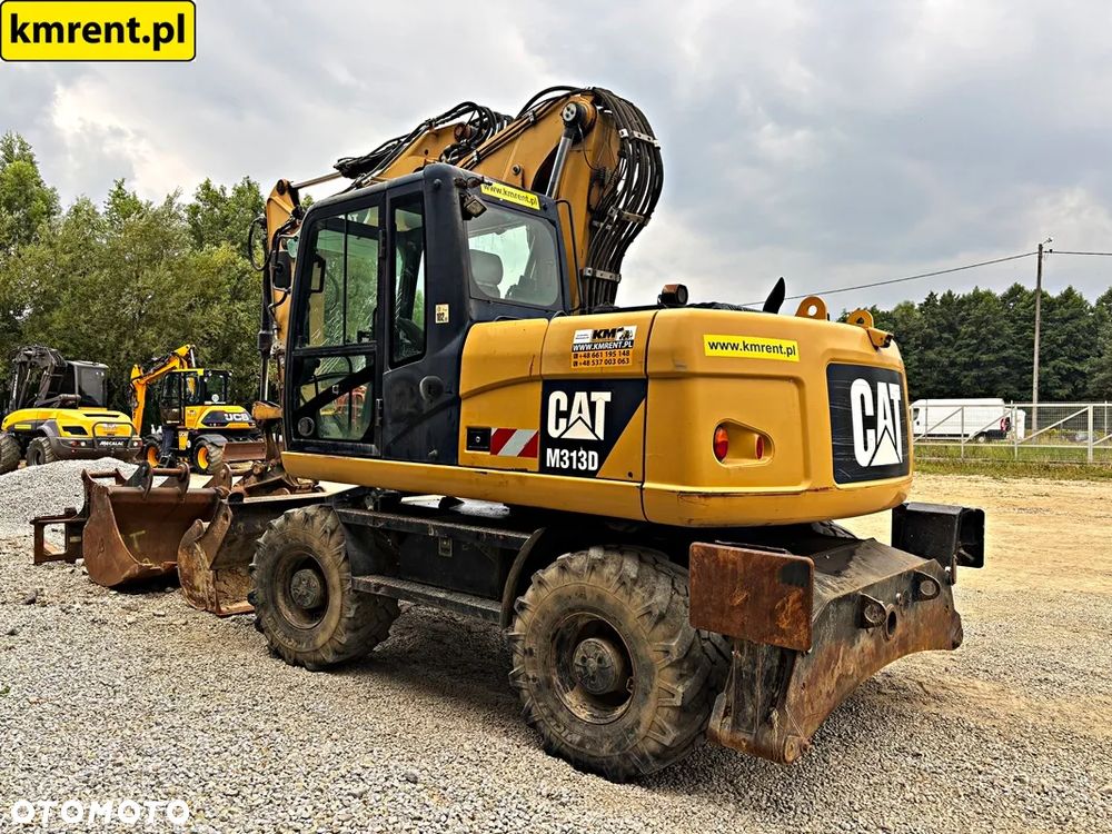 Caterpillar M313D KOPARKA KOŁOWA 2014R | CAT M313D, JCB JS145W,  160W, Komatsu PW148-8, PW158-11, Volvo EW160D, EW140D, Liebherr A 314,  316, 918, Doosan DX140W, Doosan DX160W, Hyundai R140W-9, Hyundai HW160, Hitachi ZX140W-3, ZX160W-3, Mecalac 12MXT, 12MTX, Terex TW160, New Holland MH5.6 - 19