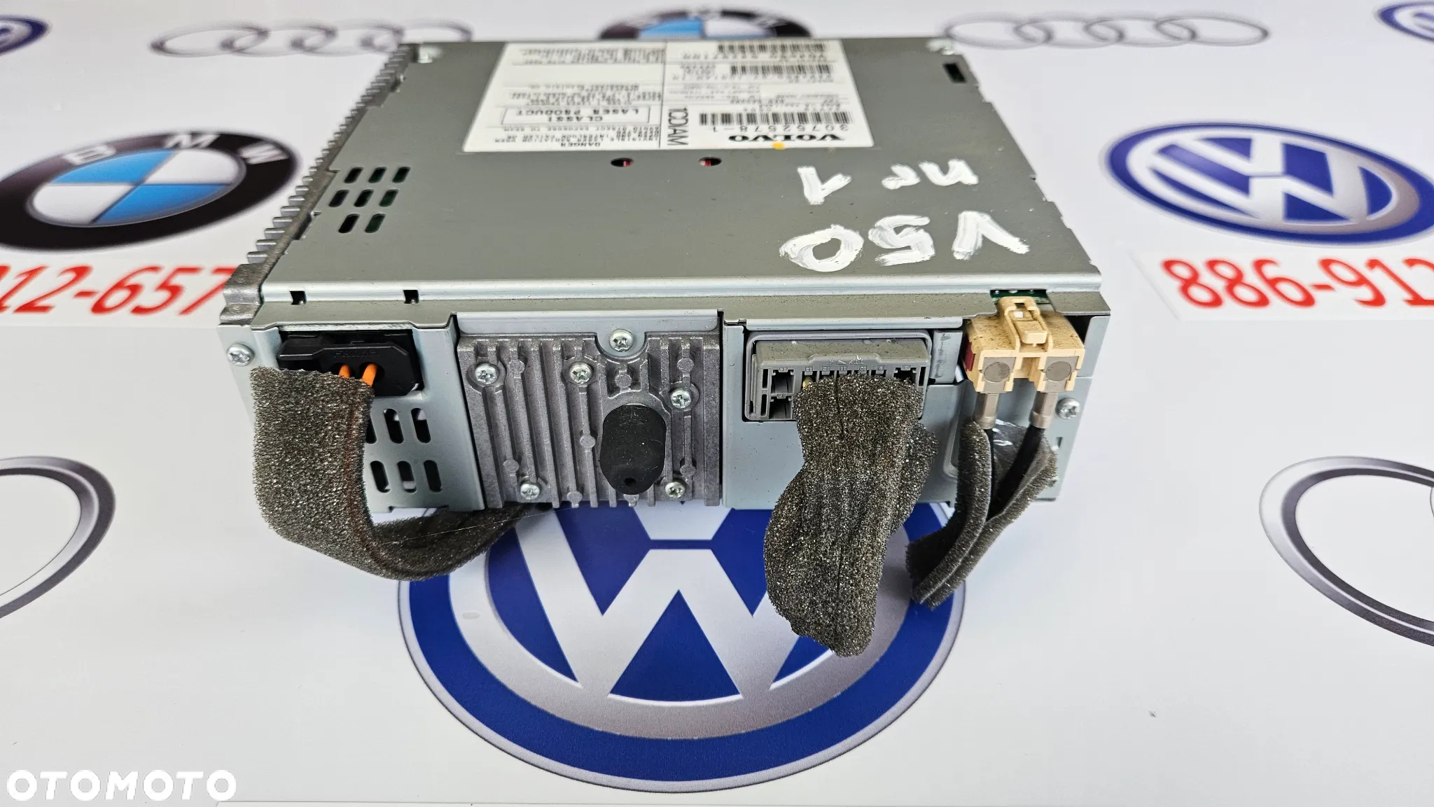 VOLVO V50 Radio Wzmacniacz Czytnik CD 30752578-1 - 5