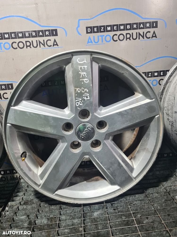 Jante aliaj Jeep Compass 2011 - 2015 (817) R18 ET 18X7JX40.0 5*114.3 - 4