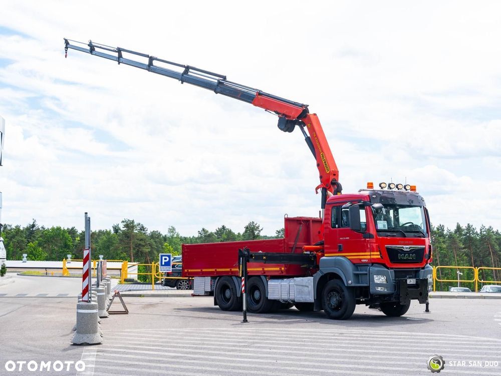 MAN TGS 33.480 6x4 PALFINGER PK 23001 EH HDS Żuraw Siodło Wciągarka - 4