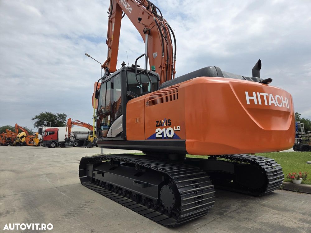 Hitachi ZX210-6, 2021, 2.993h, 23,1 tone, CUPLA RAPIDA+CUPA NOUA 1,3mc, Ad sapare 7m, inst picon, 3 camere, 3 pompe hidraulice, ridica 15t, motor Isuzu 172CP, posibilitate leasing 4 ani, CA NOU-PROMOTIE 104.900 EUR+Tva - 8