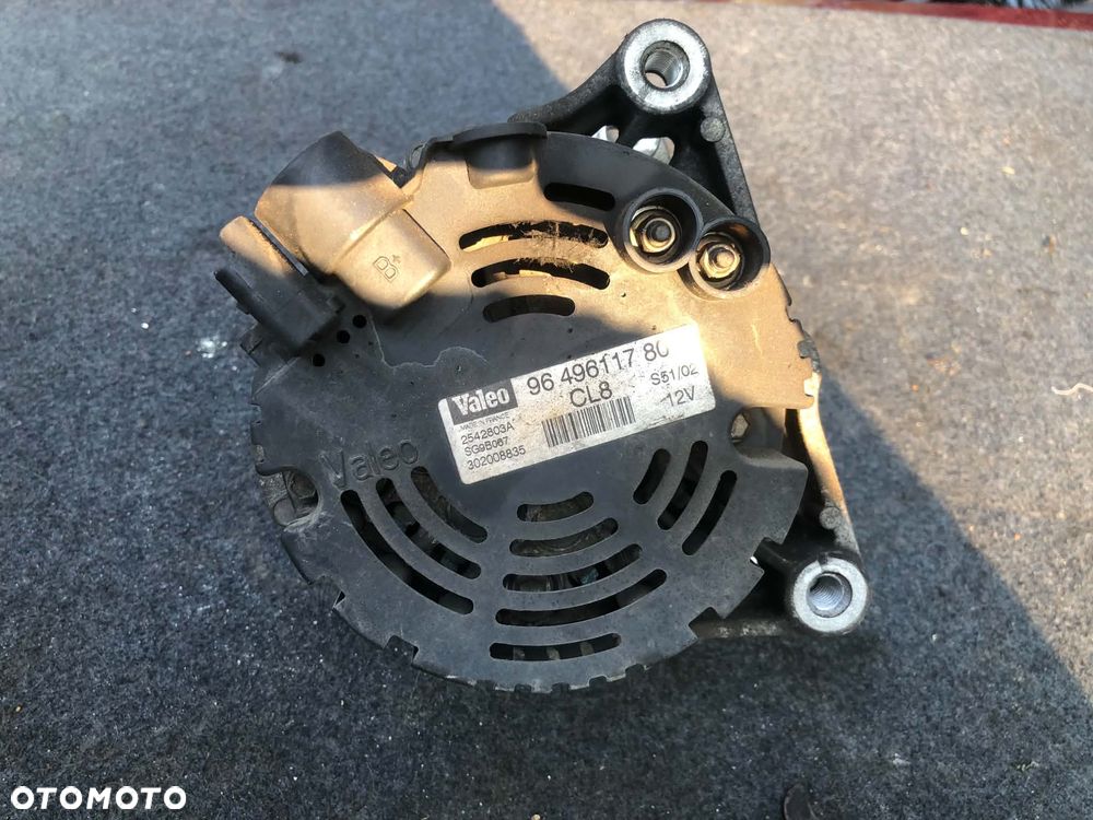Osprzęt silnika - 1.6 16v  NFU - Peugeot, Citroen - ALTERNATOR, ROZRUSZNIK, SPRĘŻARKA KLIM, PRZEPUSTNICA, CEWKA ZAPŁONOWA - 7