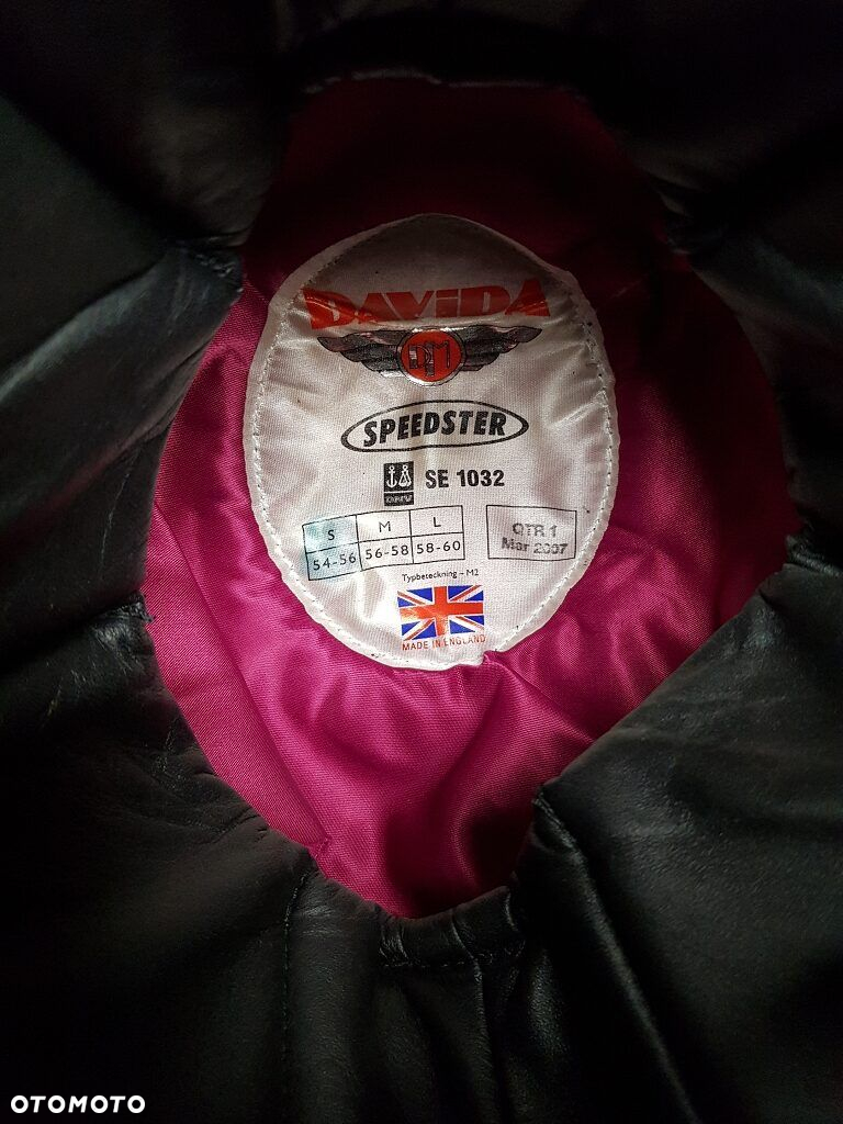 Oryginalny oldskulowy kask motocyklowy Davida Speedster S Oldschool - 12