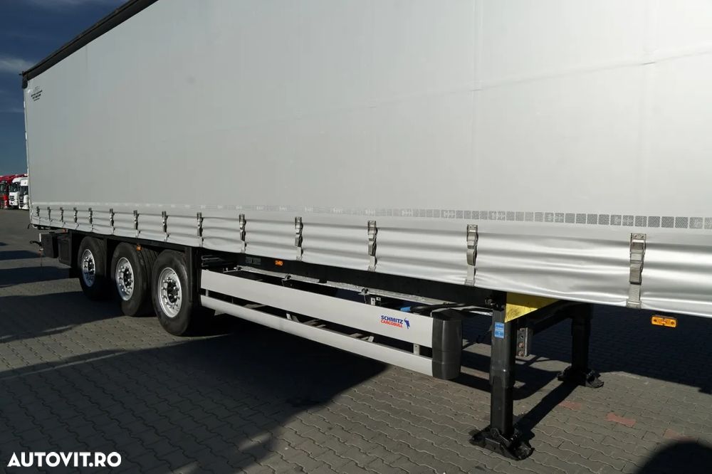 Schmitz Cargobull CORTINĂ / STANDARD / REMORCA DIN OȚEL - 9 M / ACOPERIȘ CULISANT / AXĂ CULISANTĂ / 2021 - 8