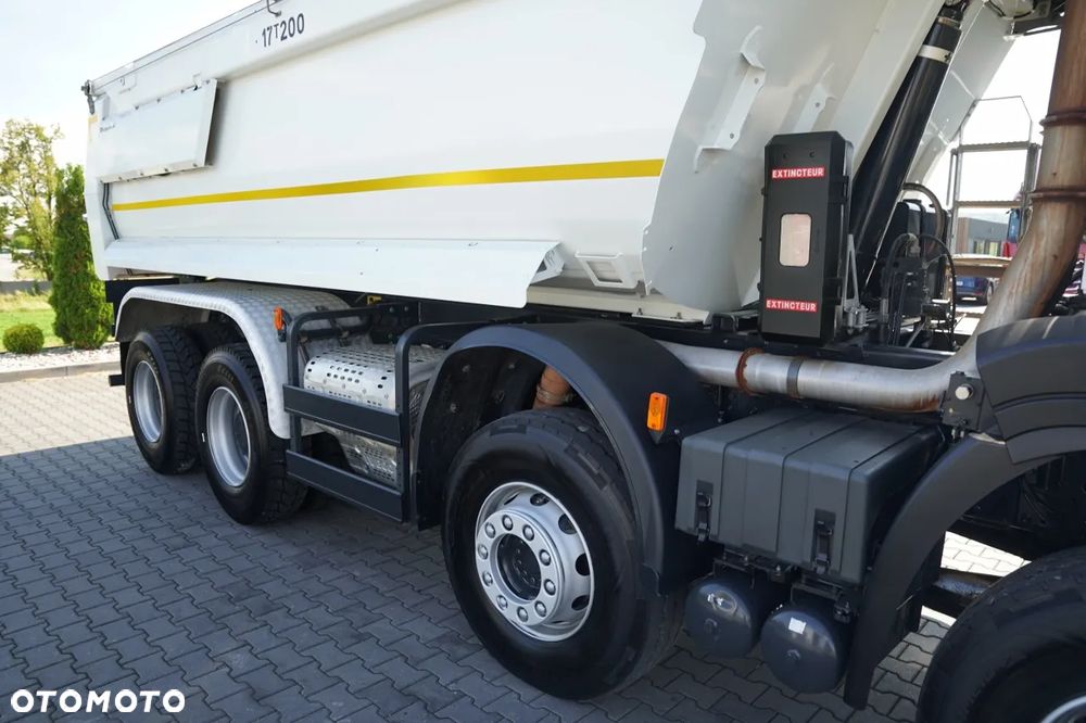 Iveco X- WAY 480 / 8x4 / WYWROTKA TYLNOZSYPOWA - 5,6 M / HYDROKLAPA / OPONY 100% / EURO 6 - 21
