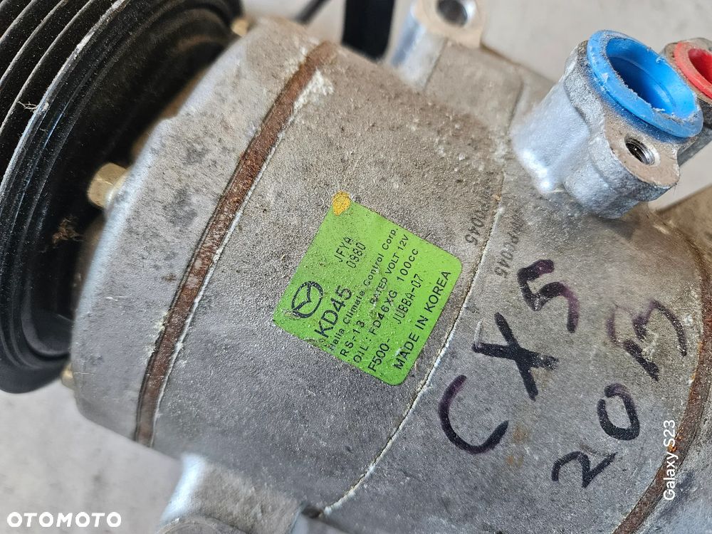 Sprężarka pompa kompresor klimatyzacji MAZDA 3 III CX-5 2,0 B F500-JUBBA-09 F500-JUBBA-01 f500-JUBBA-07 F500-JUBBA-06 - 12