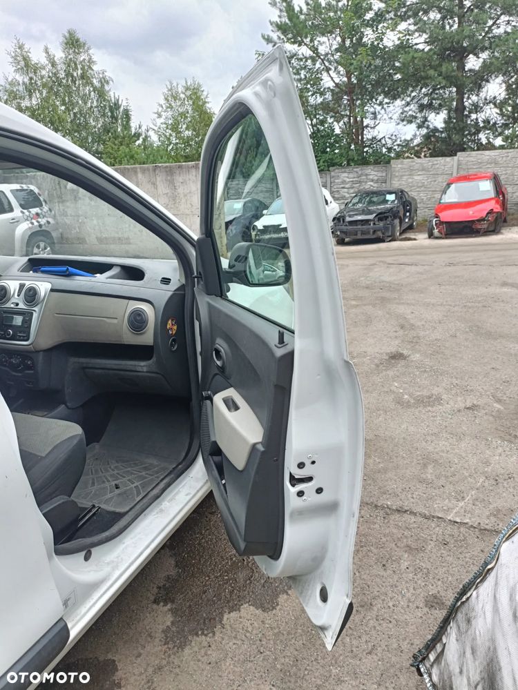 DACIA DOKKER 12-17 2013 r. 0389 drzwi prawy przód prawe przednie PP białe * - 10