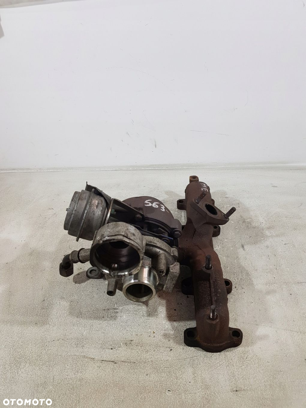 TURBOSPRĘŻARKA TURBO 038253016K VW SEAT SKODA AUDI 1.9 TDI BXE - 4