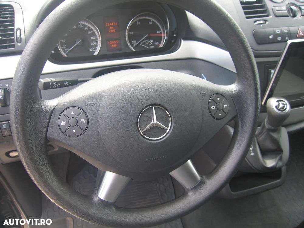 Mercedes-Benz VIANO  7 LOC, AUTOMATA , AC FAȚĂ SPATE, EURO V. MOTOR 3 L. - 17