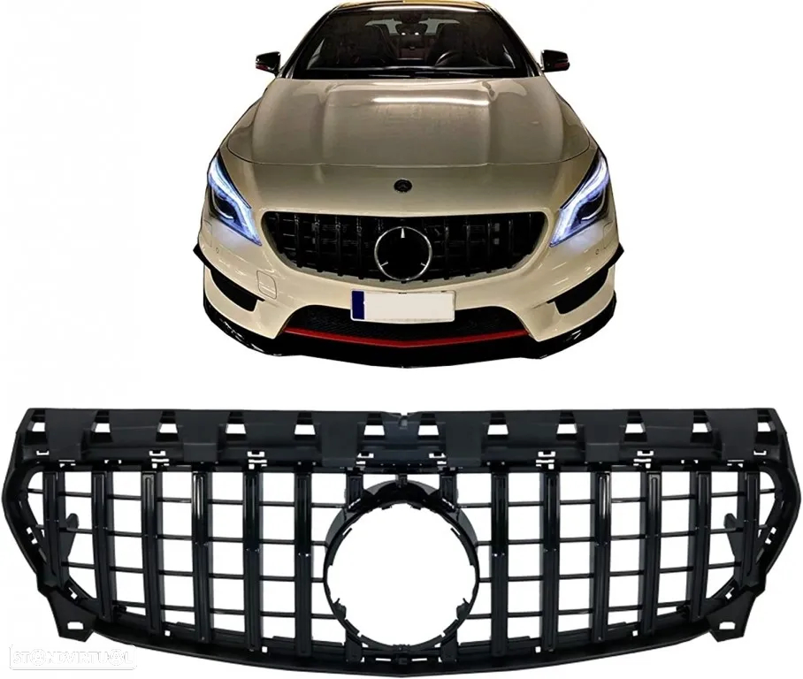 Grelha Mercedes CLA W117 C117 (2013 a 2019) Look GTR - 7