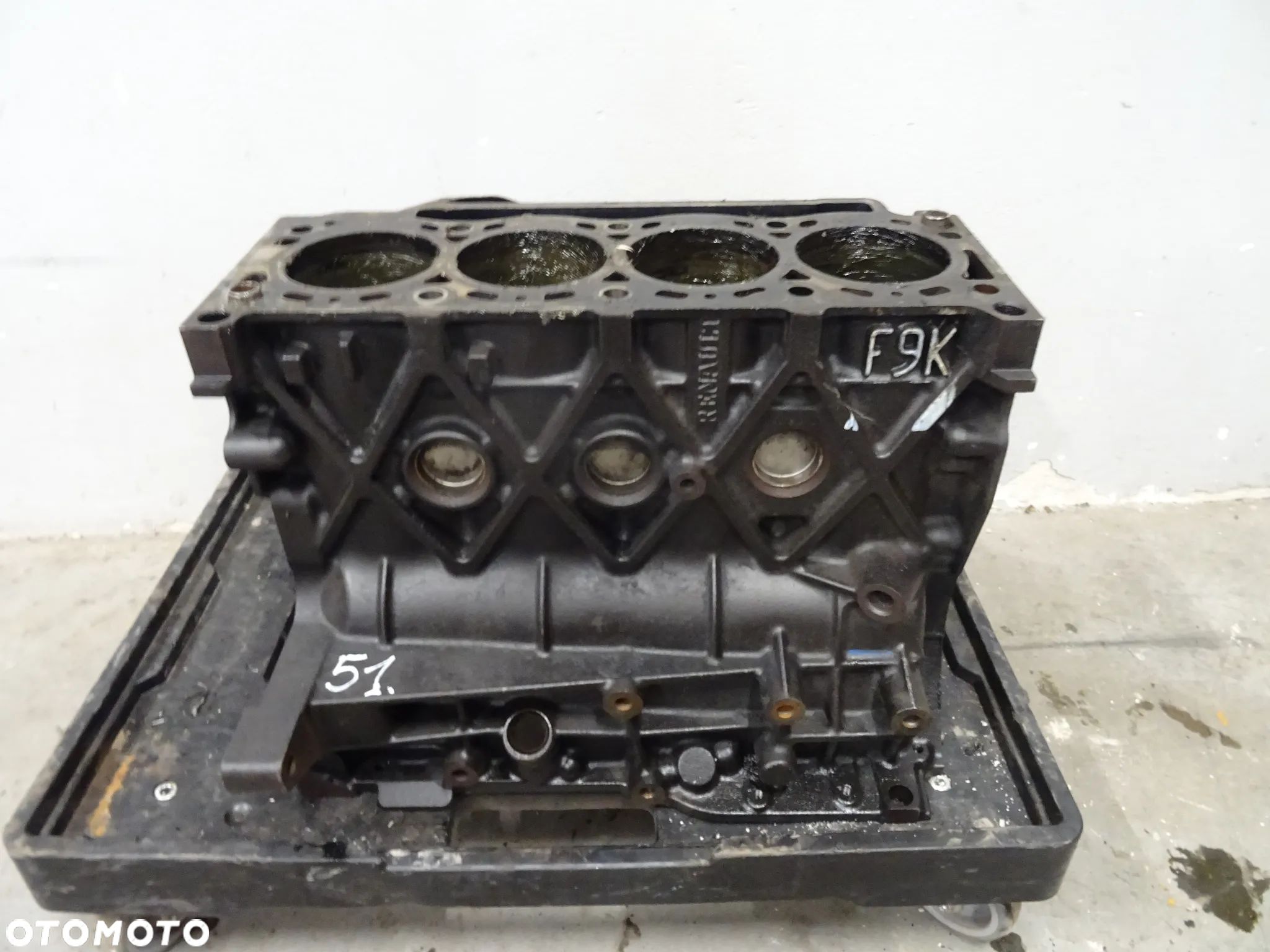 BLOK DÓŁ SILNIKA RENAULT TRAFIC II 1.9 DCI F9K NR51 - 1