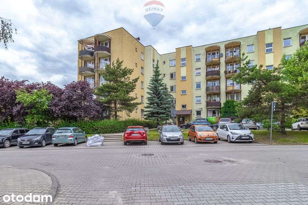 2 pokoje z dużym balkonem | Łódź Widzew