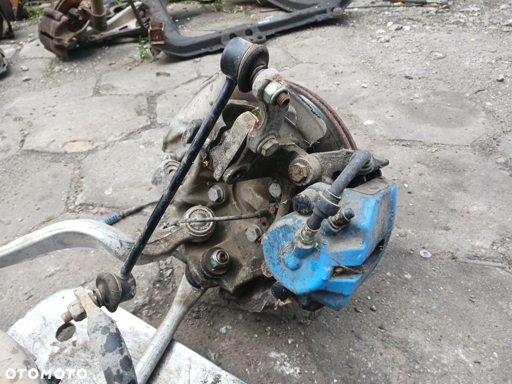 Wózek belka przód przednia BMW E39 3.0D wachacz prawy lewy zwrotnica zacisk drążek stabilizatora - 7