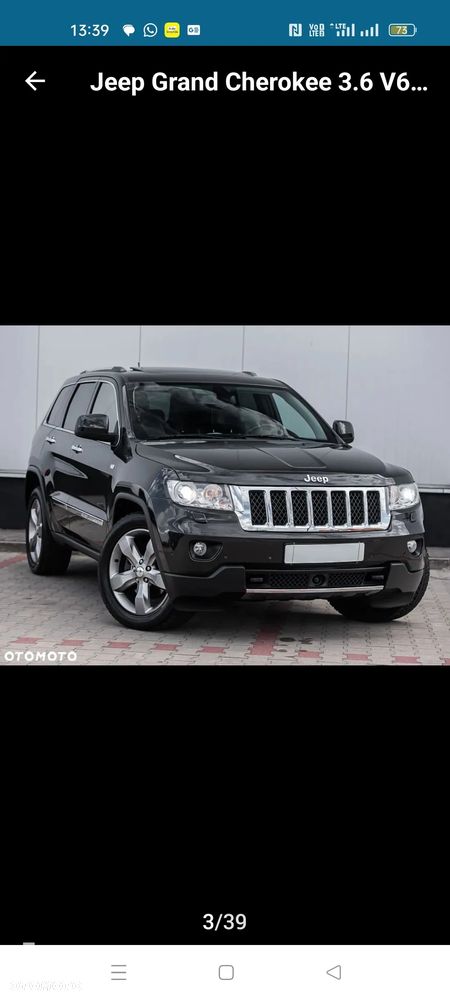 Jeep Grand Cherokee 3.6 V6 Overland - 1