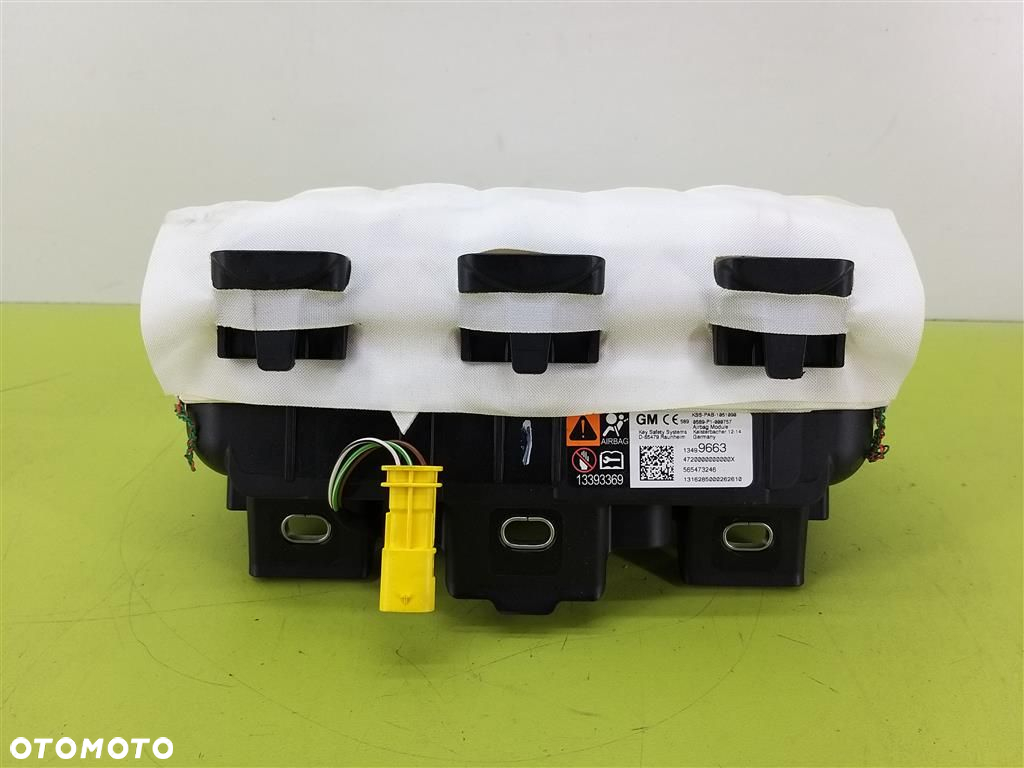 Airbag pasażera Opel Astra V K  2015-2022 R NOWA ORYGINAŁ GM 13499663 - 8