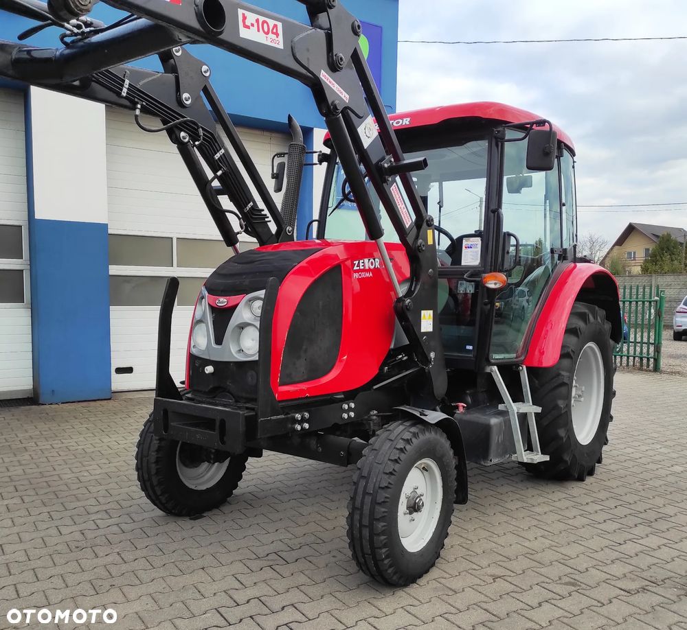 Zetor Proxima 7421 Ładowacz TUR + Łyżka + Krokodyl Krajowy 72 KM - 1