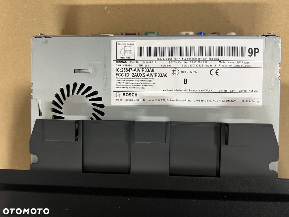 RADIO NAVIGACJA NISSAN QASHAI EKRAN DOTYK - 3