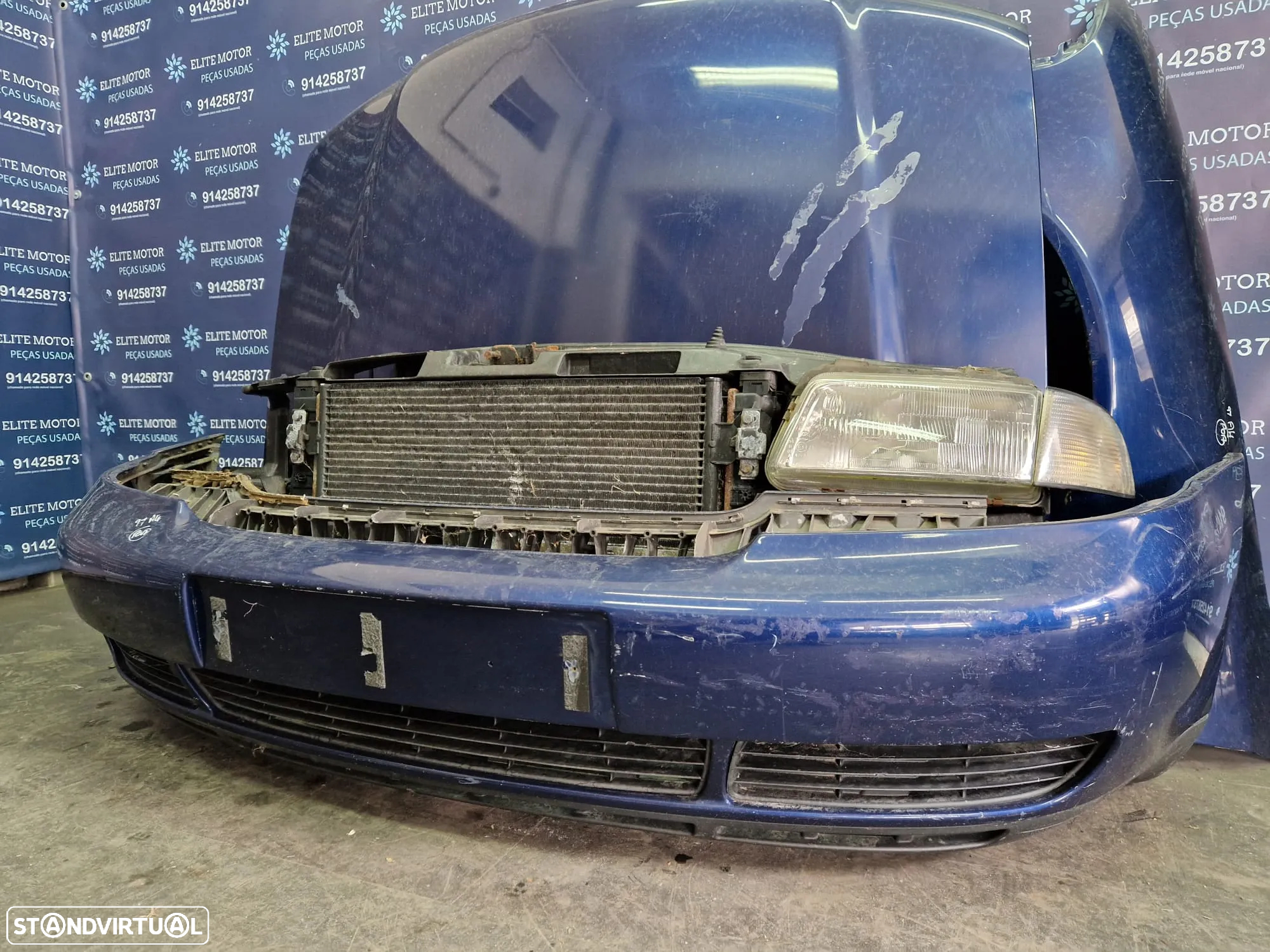 Frente completa usada AUDI A4 B5 1.9 TDI capot parachoques guardalamas oticas radiadores - 4