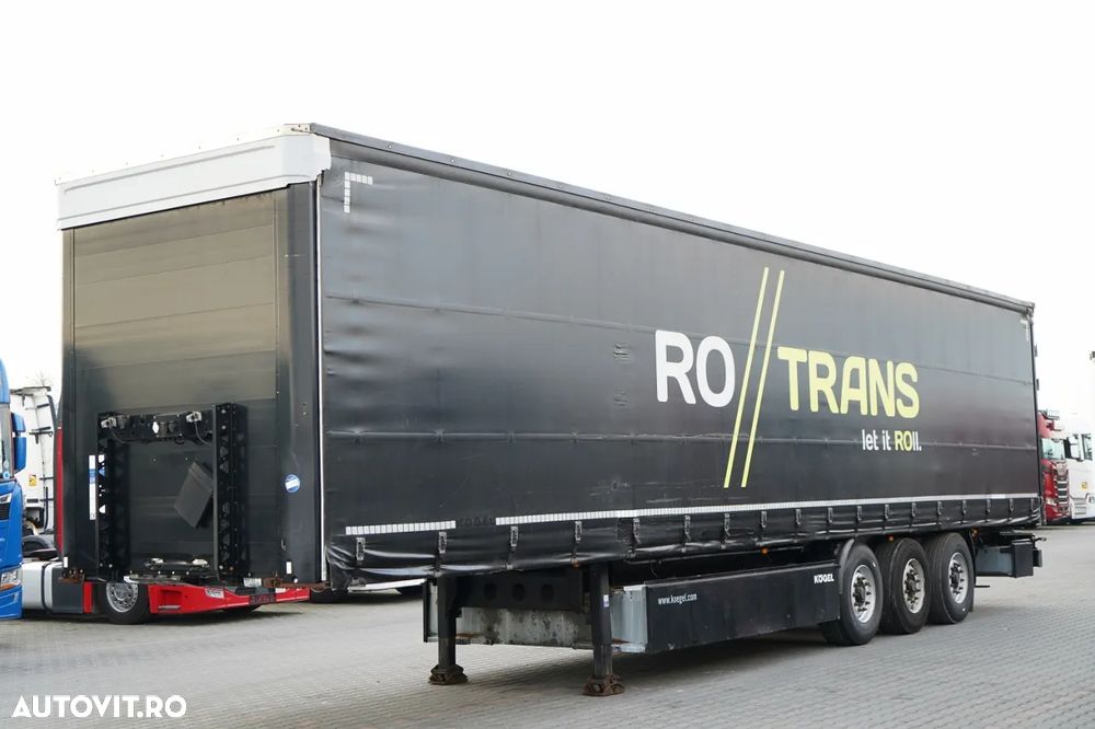 Kögel CORTINĂ KOGEL / STANDARD / ACOPERIȘ SUSPENDAT / CONTENIER PENTRU PALEȚI - 3