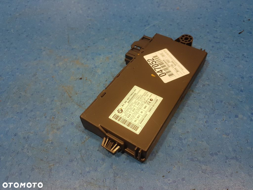 BMW E81 LIFT MODUŁ STEROWNIK CAS 9217853-01 - 3