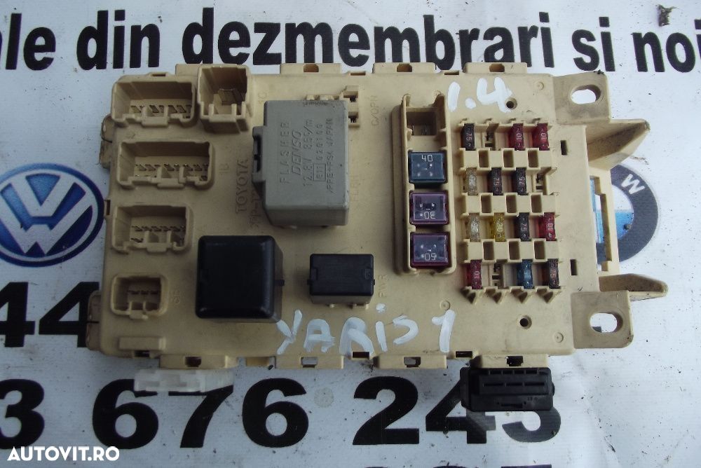 Panou sigurante Toyota Yaris 1999-2005 tablou sigurante dezmembrez Yar - 3