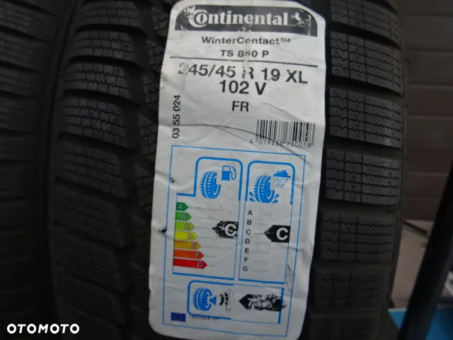 245/45/R19 102V Extra load Continental Winter Contact TS830P - 7
