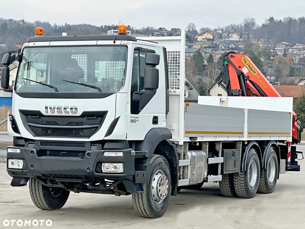 Iveco TRAKKER 360 * SKRZYNIA 6,80 m + PK 16002 B + PILOT / 6x4 - 4