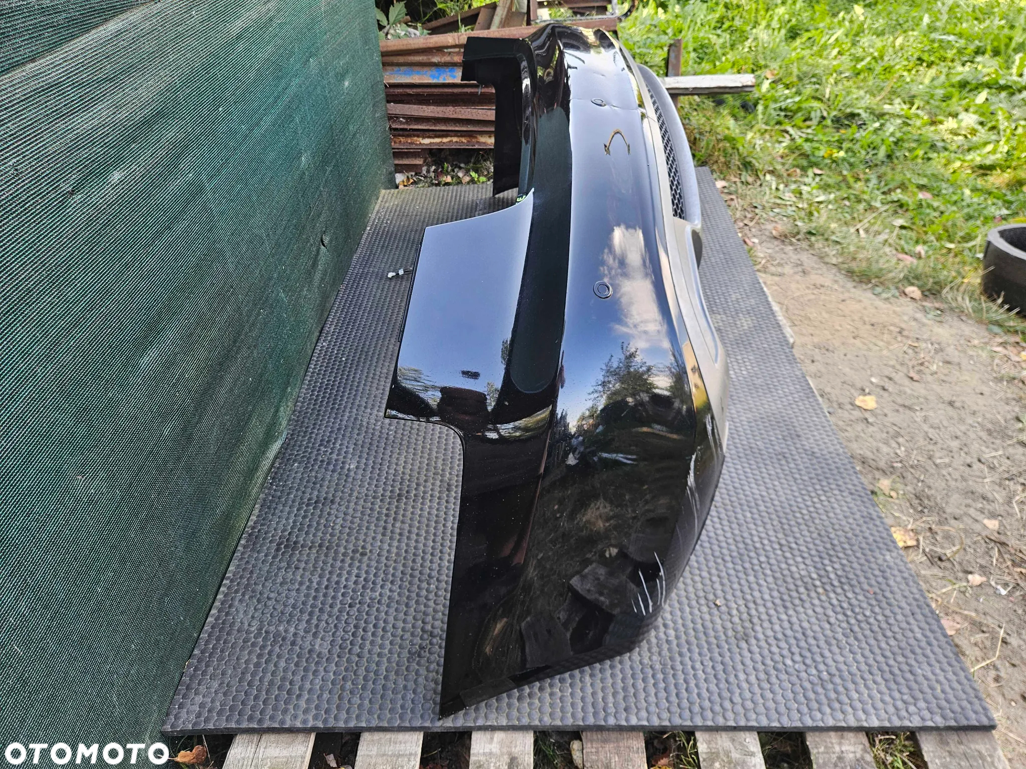 Zderzak Tyl Tylny S-Line Czarny LZ9Y Dyfuzor Czujniki PDC Audi A4 B8 Sedan 08r - 18