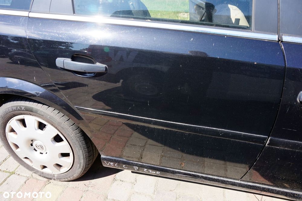 DRZWI TYLNE PRAWE VECTRA C LIFT HB Z20R  CZARNY OPEL 2005-2008 - 2