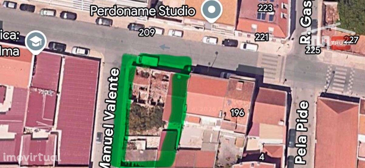 2 Moradias para Reconstrução c/ 220m2 de Terreno - Centro do Montijo - Grande imagem: 3/7