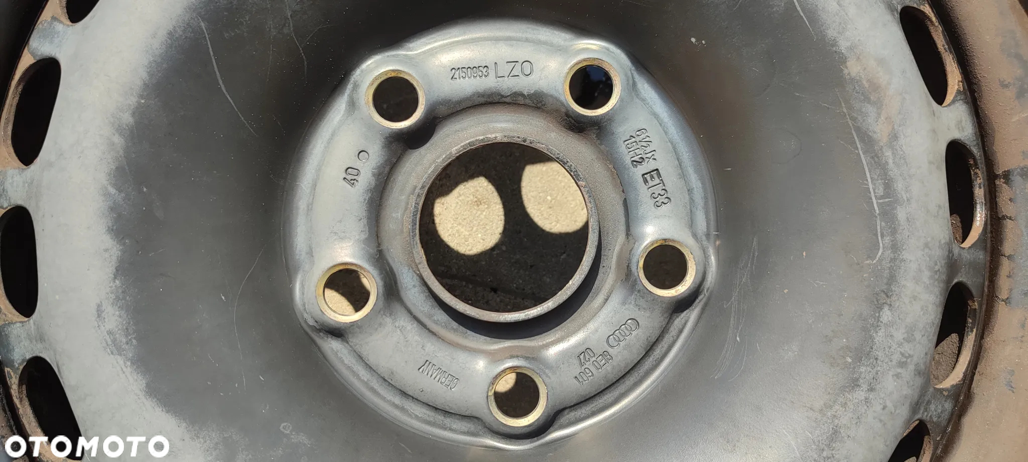 FELGI 5x112 6.5Jx15 CALI ET33 AUDI A4B6 B7 KOMPLET 4 SZTUKI - 6