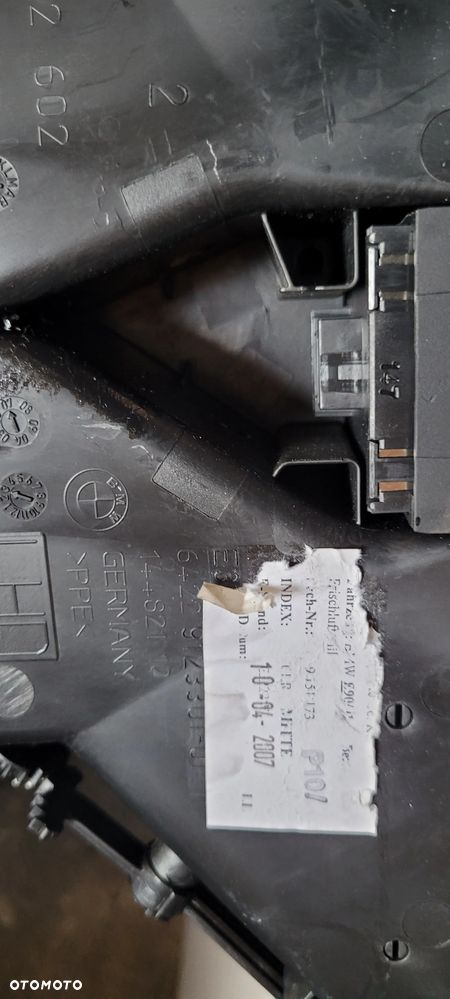 PANEL STEROWANIA NAWIEWEM BMW E90 E91 A2C53246367 - 2