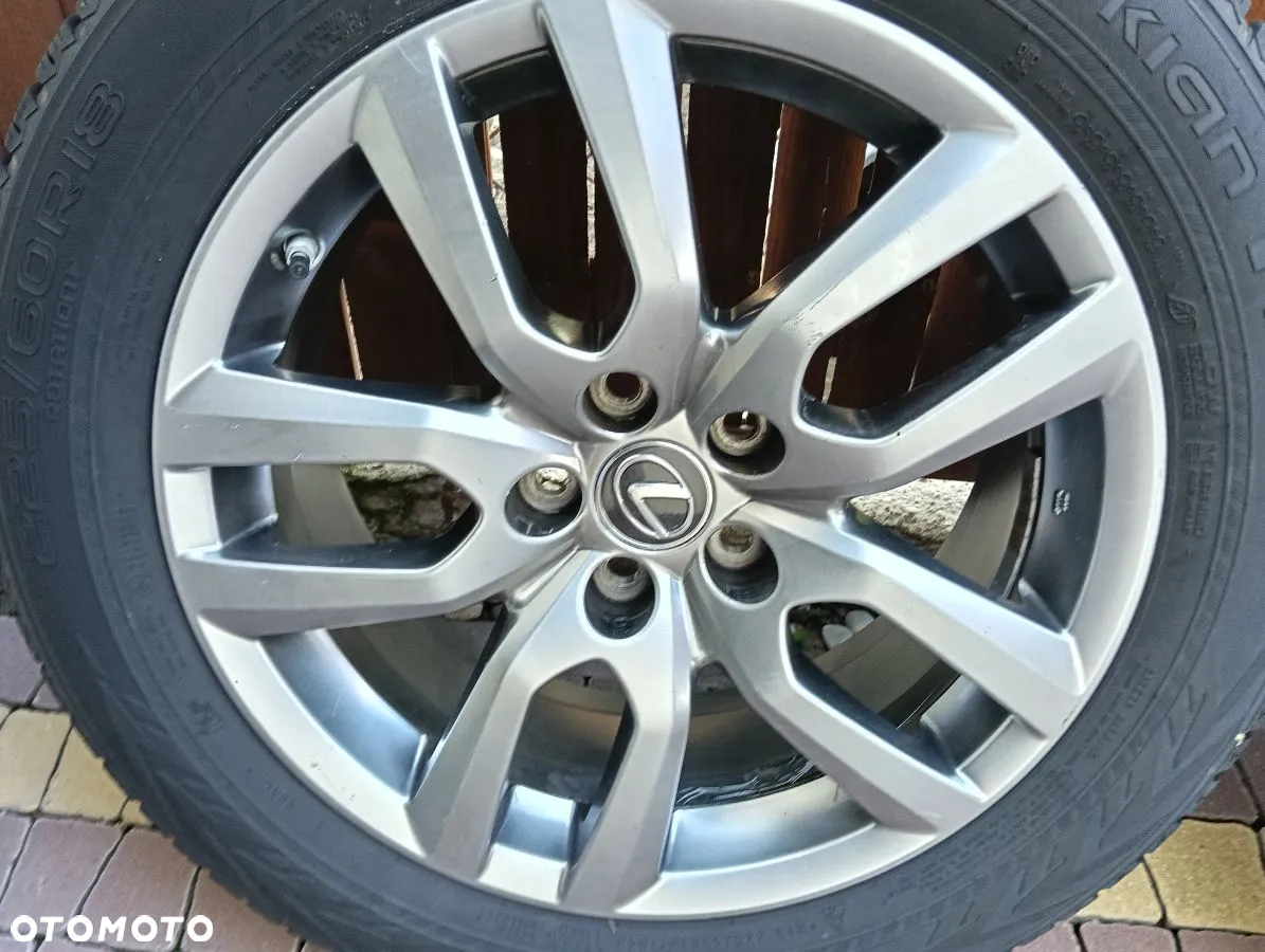 LEXUS NX 14-21r Koła z Oponami Zimowymi 225/60 R18 NOKIAN 19r - 2