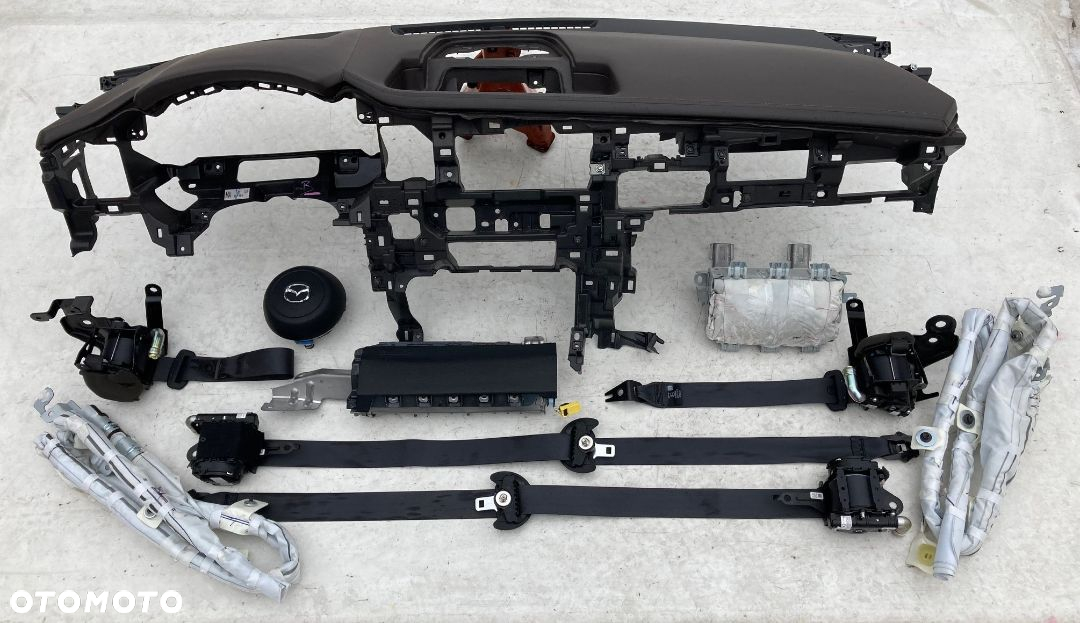 MAZDA CX30 DESKA KONSOLA KOKPIT PULPIT PÓLKA PARAPET AIRBAG PODUSZKI PASY PAS FOTELA naprawa Raz2 !! - 2