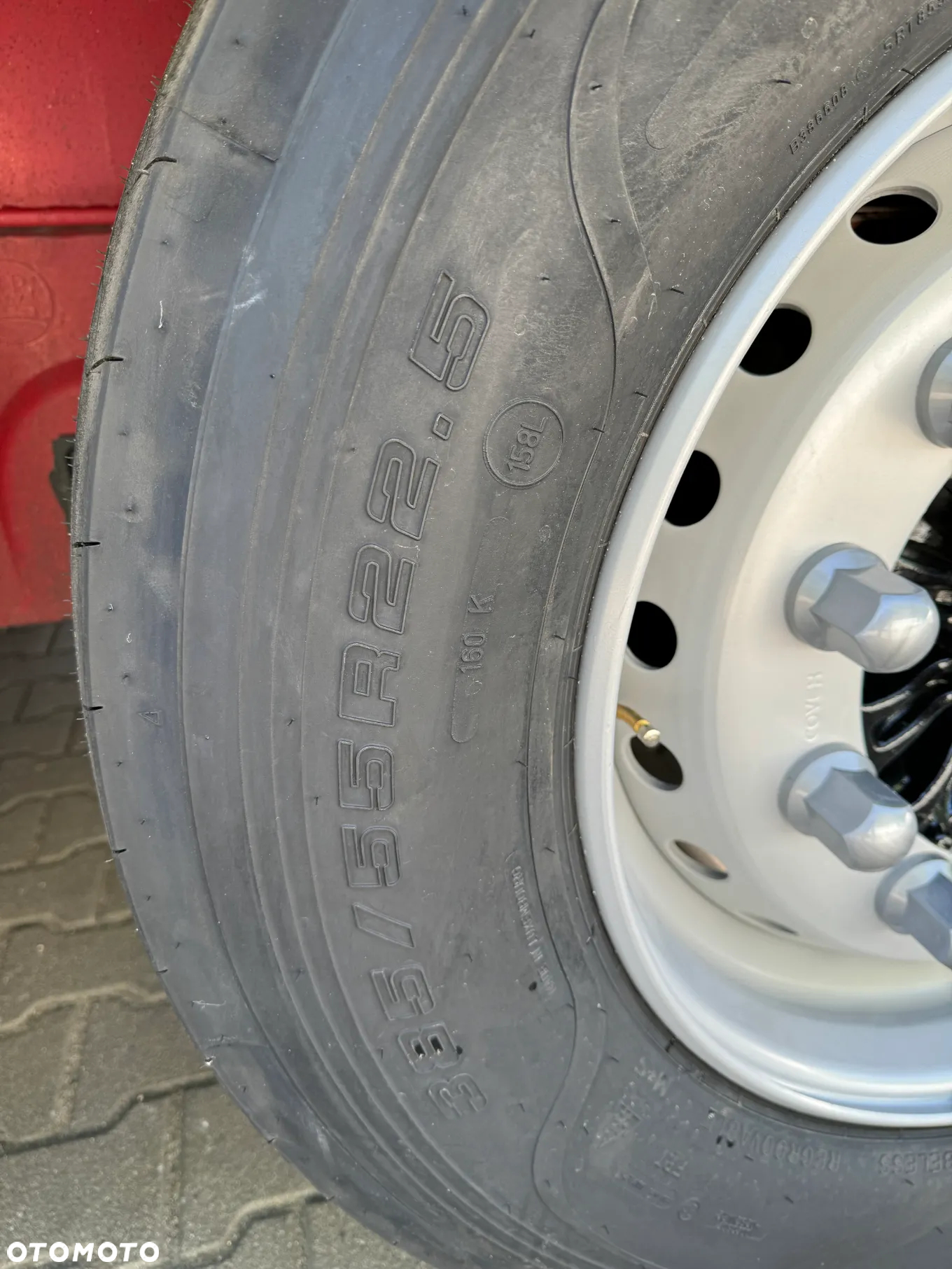 Krone Coilmulde, Rozsuwany tył, Maxi 385/55R22,5 - 31