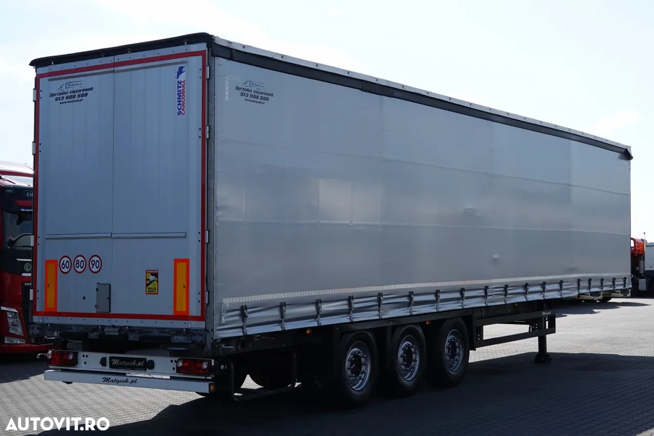 Schmitz Cargobull CORTINĂ / STANDARD / 2 AXE RIDICATIVE / IMPORTAT - 5