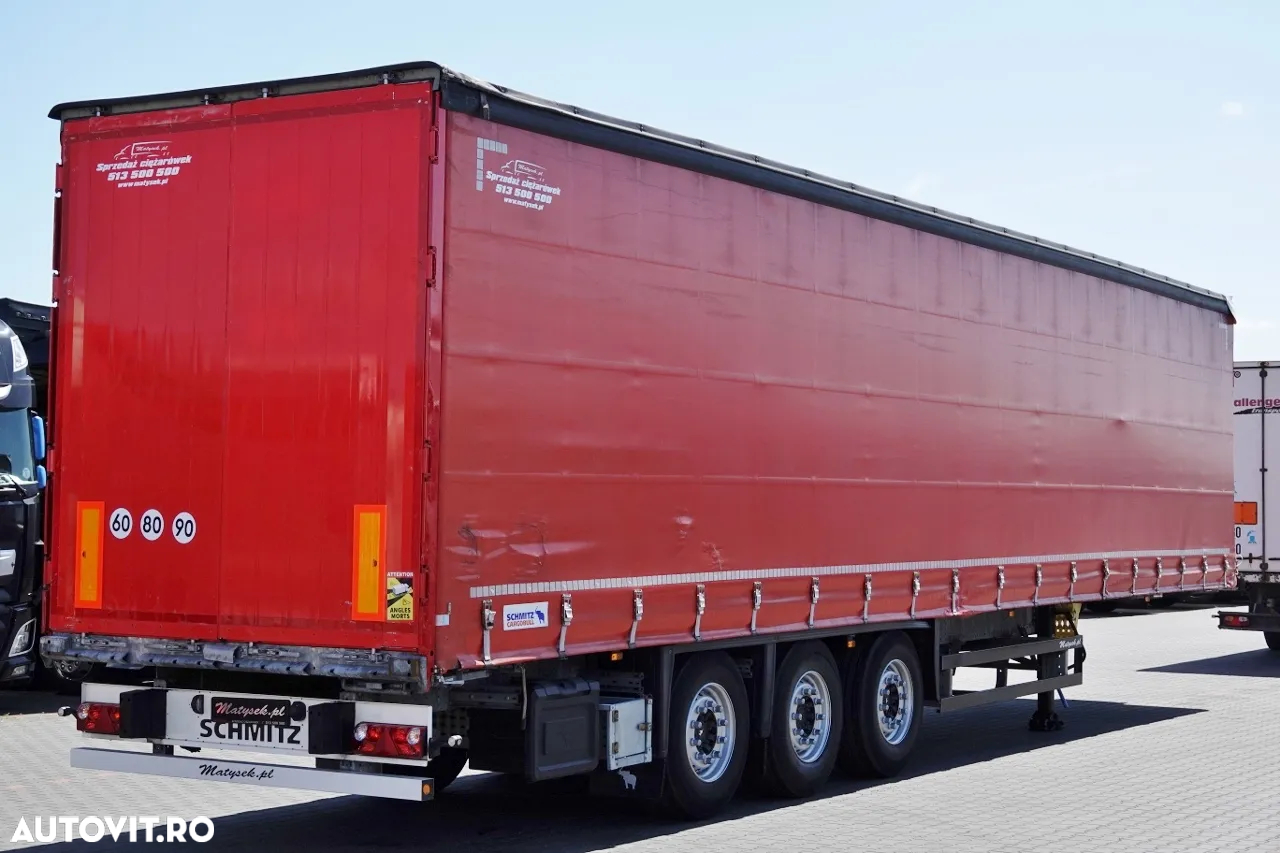 Schmitz Cargobull CORTINĂ / STANDARD / 2 AXE RIDICATIVE / IMPORTAT - 8