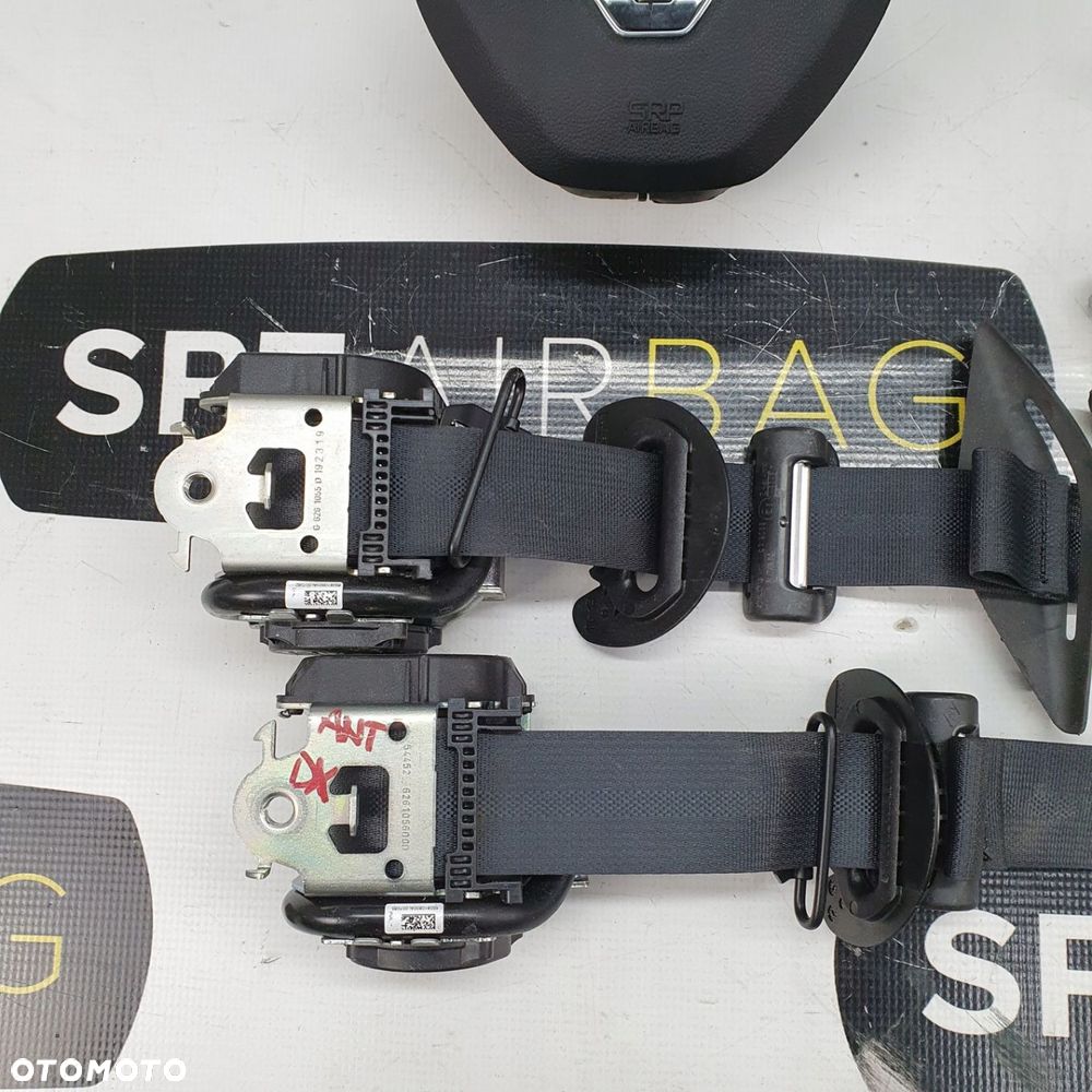 RENAULT CAPTUR II DESKA ROZDZIELCZA KONSOLA KOKPIT PULPIT PODUSZKI AIRBAG AIR BAG PASY KIT SET - 10
