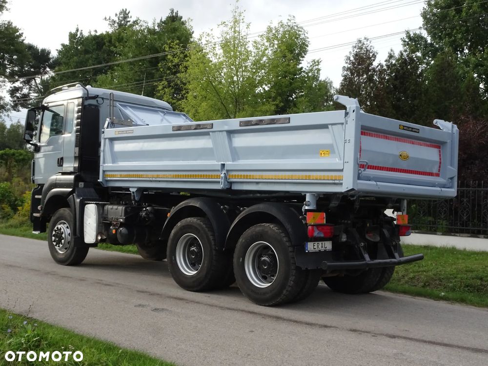 MAN TGS 26.480 6X6  Kipper Meiller 3-stronny Hydroburta stan idealny - 4