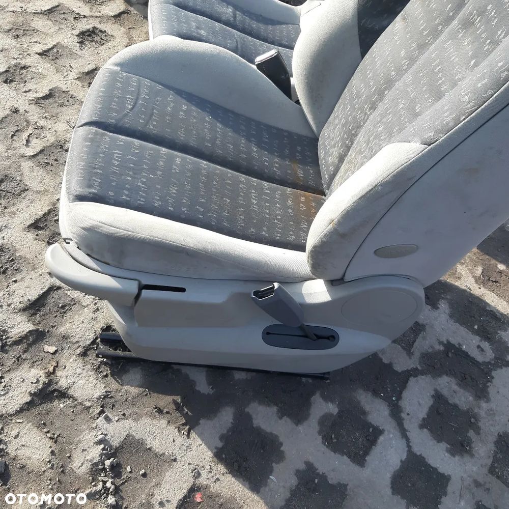 Fotele Przód Tył Scenic II 2 Jasne EU - 3