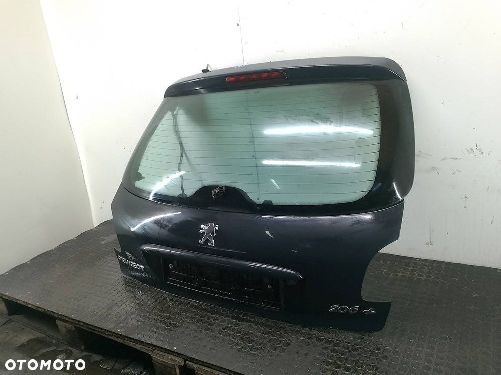 KLAPA BAGAŻNIKA PEUGEOT 206 PLUS KTG HATCHBACK 3 D - 5