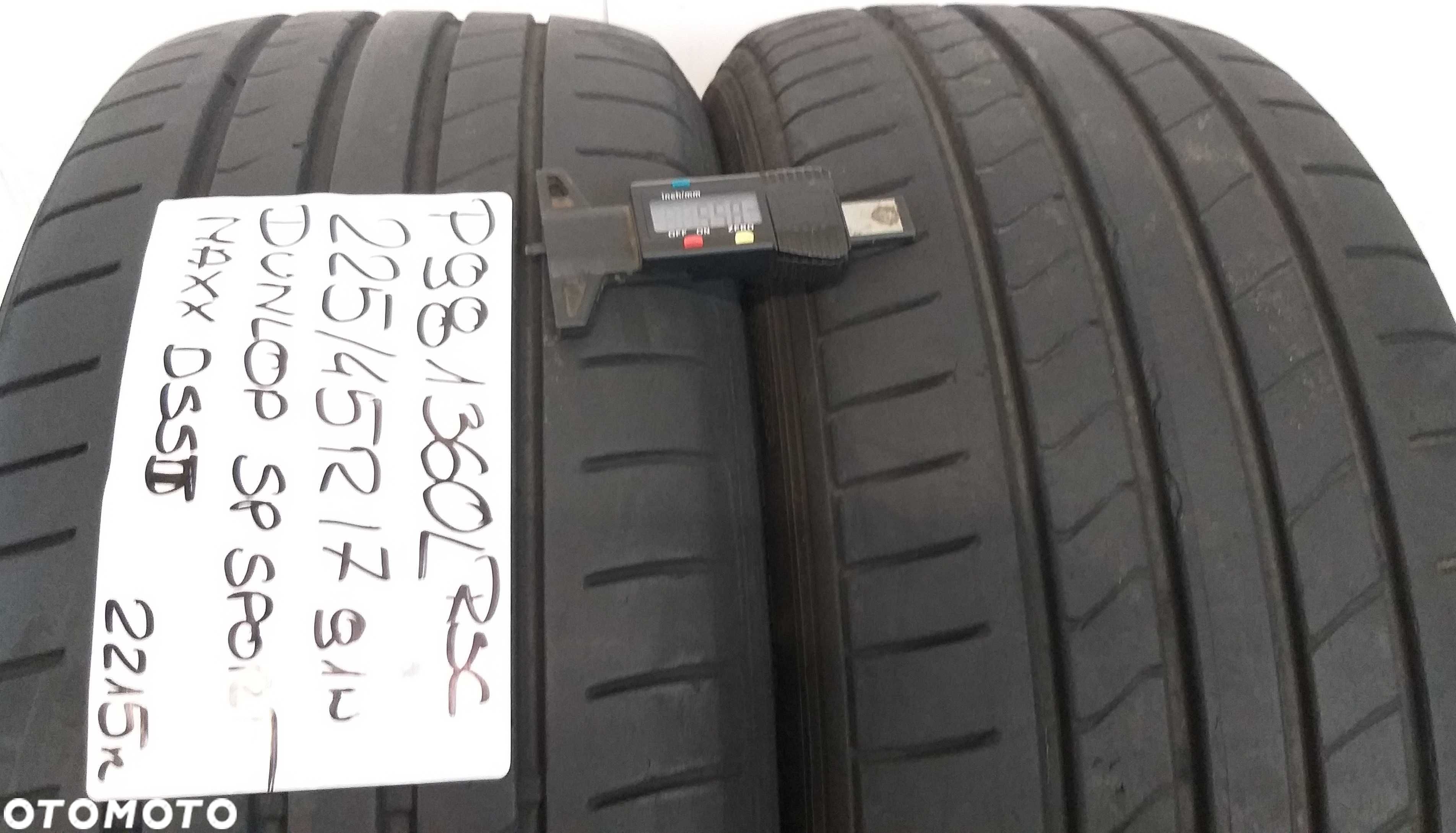 P981360L Para 225/45R17 91W Dunlop SP Sport Maxx DSST RSC dot.2215 - 1