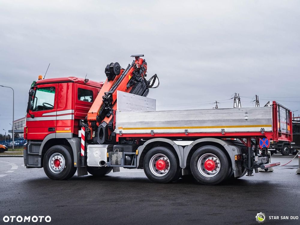 Mercedes-Benz ACTROS 2648 6x4 PALFINGER PK 29002 Fly JIB Euro 5 Wciągarka HDS Żuraw - 6