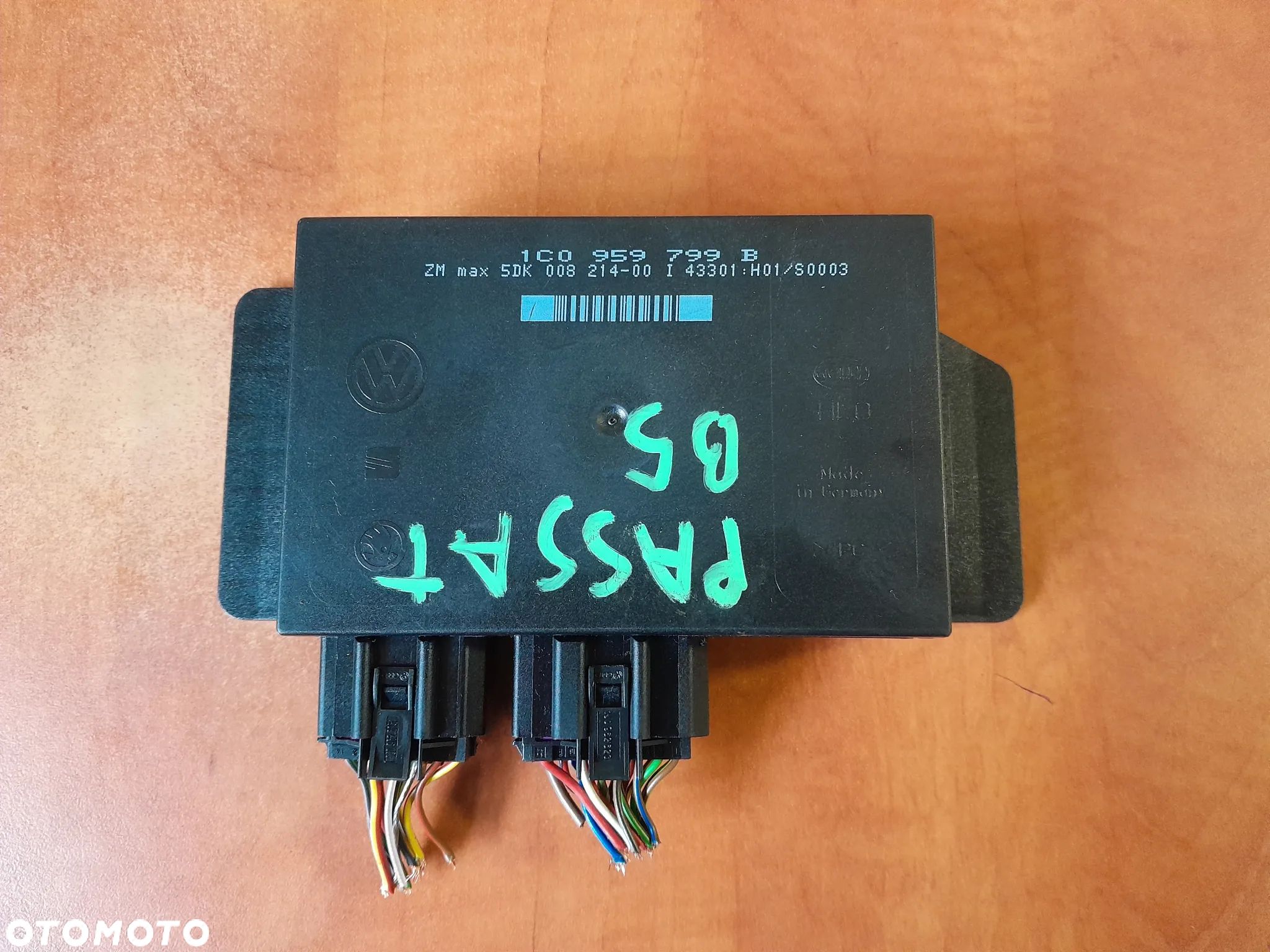 Moduł komfortu VW Seat Skoda 00-05r. 1C0959799B - 1