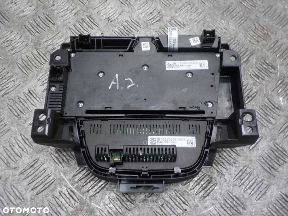 OPEL ASTRA J IV PANEL KLIMATYZACJI RADIA 13360099 - 5