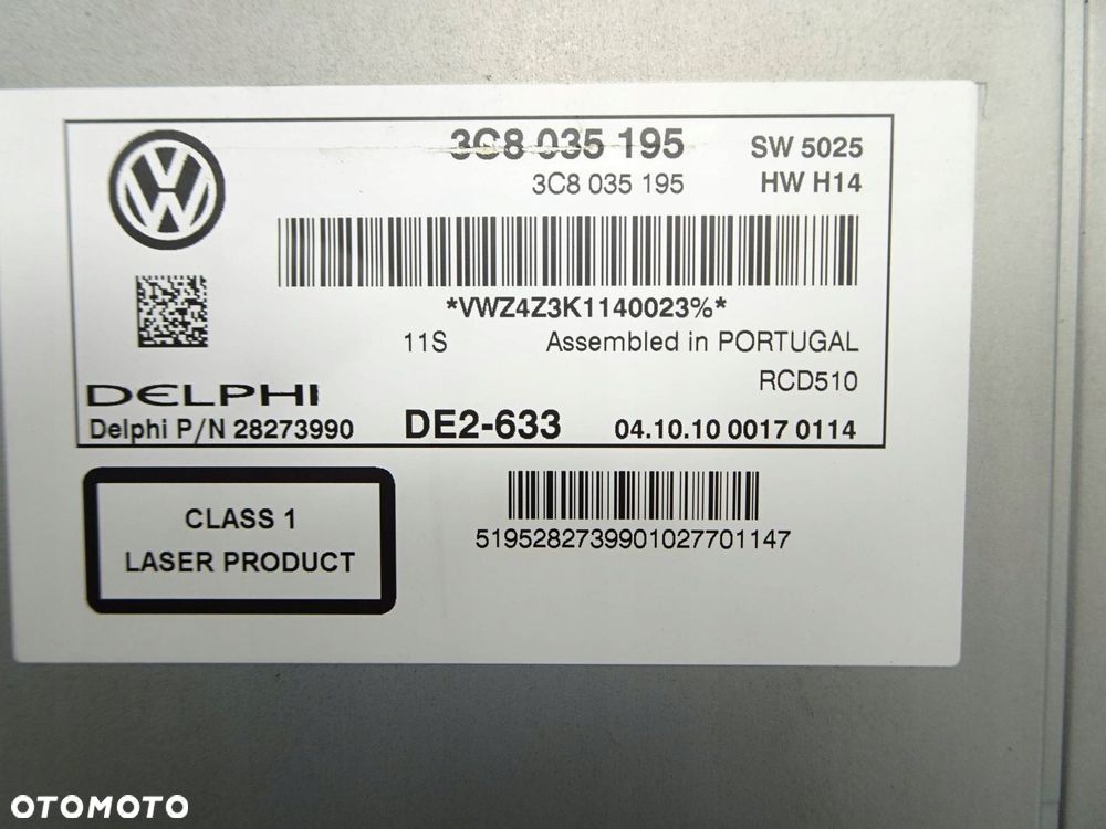 radio cd volkswagen golf vi - 10