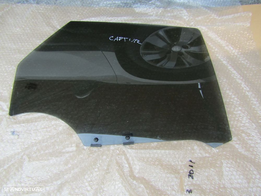 Vidro de porta tras direita Renault Captur  Original escuro - 2