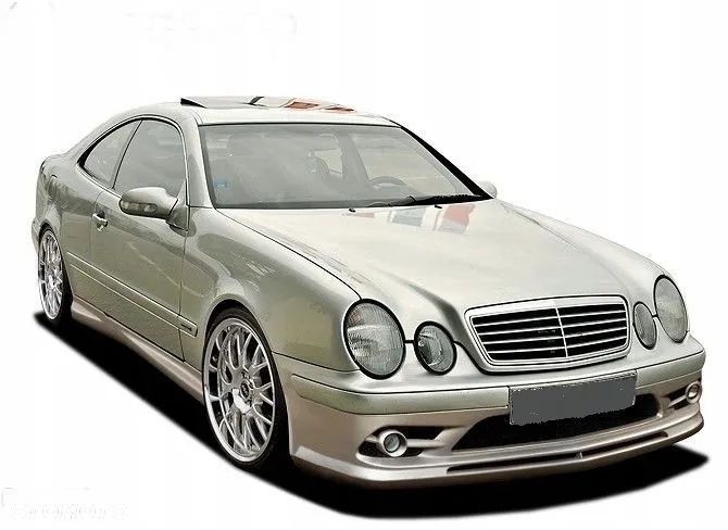 MERCEDES CLK W208 AMG ZDERZAK PRZEDNI PODKŁAD - 3