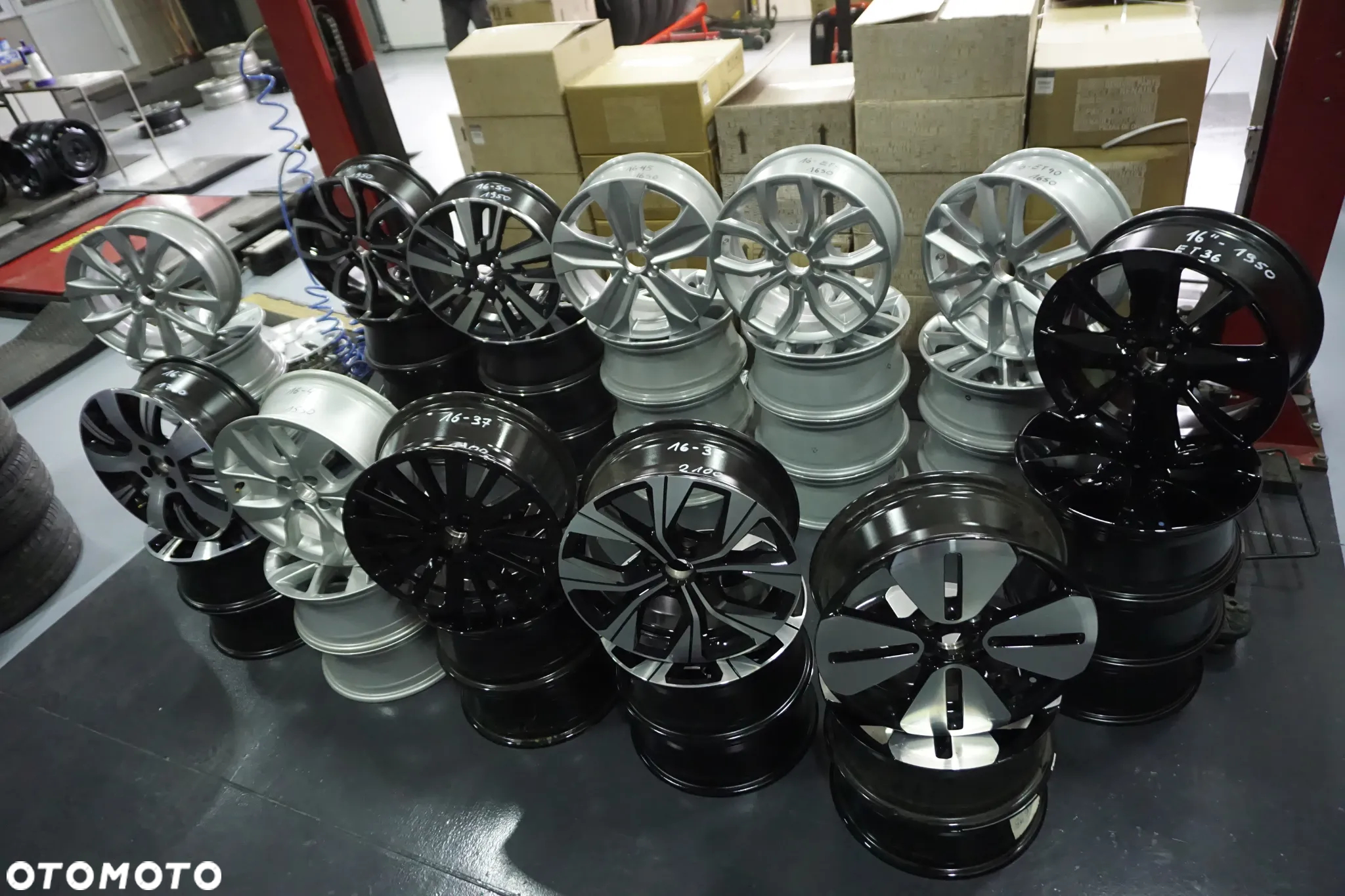 FELGI ALUMINIOWE 16 DACIA RENAULT MITSUBISHI COLT 4X100 - 12